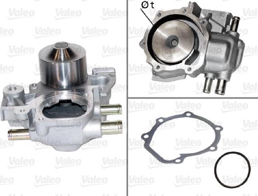 Valeo 506439 - Pompe à eau cwaw.fr