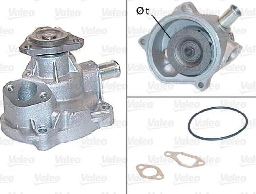 Valeo 506428 - Pompe à eau cwaw.fr