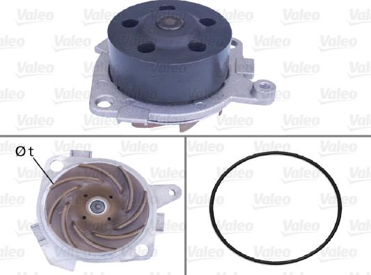 Valeo 506518 - Pompe à eau cwaw.fr