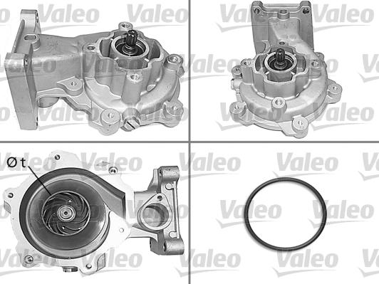 Valeo 506693 - Pompe à eau cwaw.fr