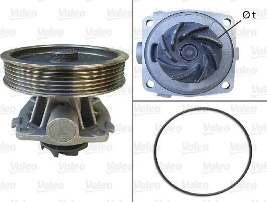 Valeo 506669 - Pompe à eau cwaw.fr