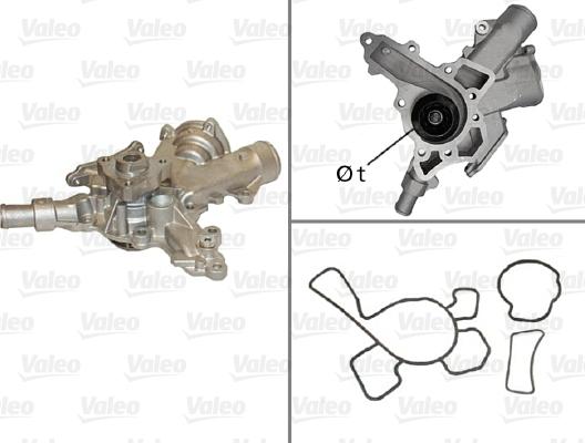 Valeo 506601 - Pompe à eau cwaw.fr