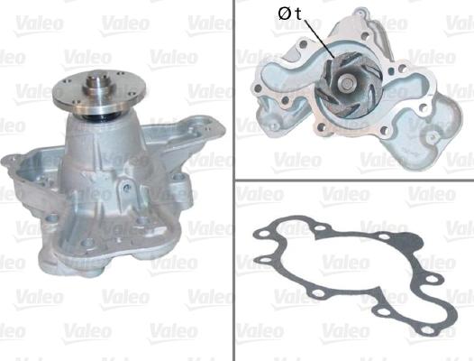 Valeo 506626 - Pompe à eau cwaw.fr