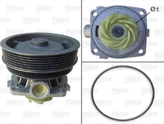 Valeo 506670 - Pompe à eau cwaw.fr