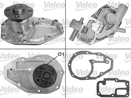 Valeo 506041 - Pompe à eau cwaw.fr