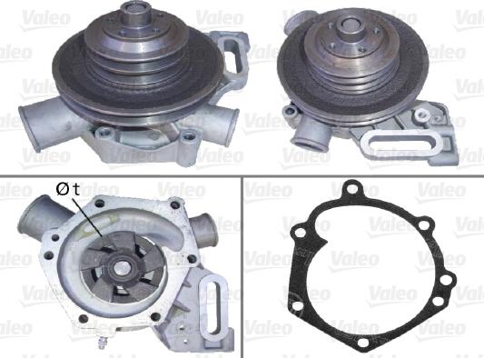 Valeo 506178 - Pompe à eau cwaw.fr