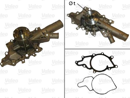 Valeo 506875 - Pompe à eau cwaw.fr