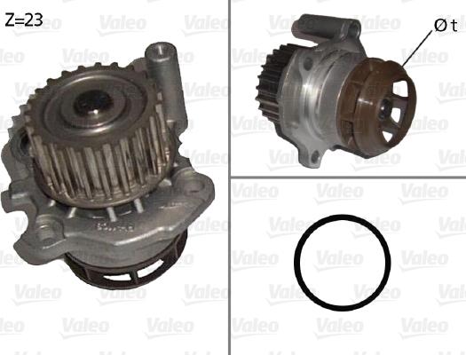 Valeo 506876 - Pompe à eau cwaw.fr