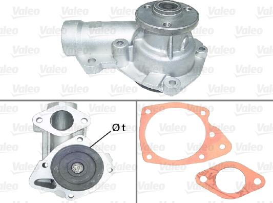 Valeo 506383 - Pompe à eau cwaw.fr