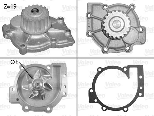 Valeo 506325 - Pompe à eau cwaw.fr