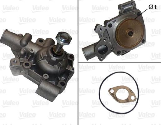 Valeo 506248 - Pompe à eau cwaw.fr