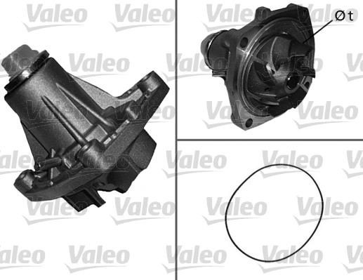 Valeo 506281 - Pompe à eau cwaw.fr