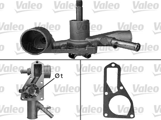 Valeo 506272 - Pompe à eau cwaw.fr