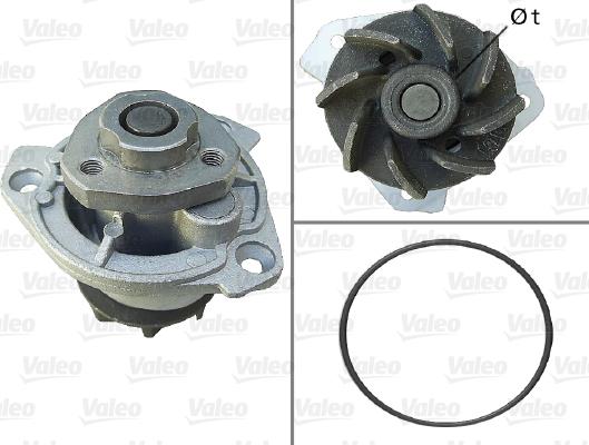 Valeo 506798 - Pompe à eau cwaw.fr