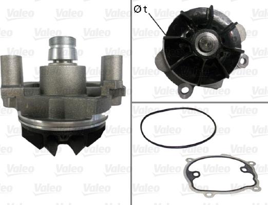 Valeo 506709 - Pompe à eau cwaw.fr