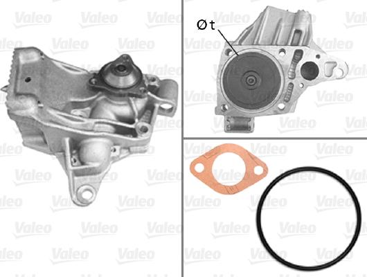 Valeo 506783 - Pompe à eau cwaw.fr