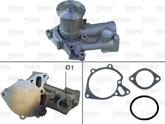 Valeo 506778 - Pompe à eau cwaw.fr