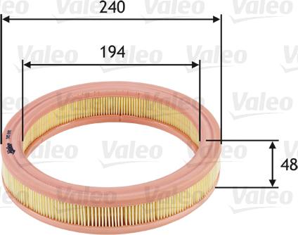 Valeo 585691 - Filtre à air cwaw.fr