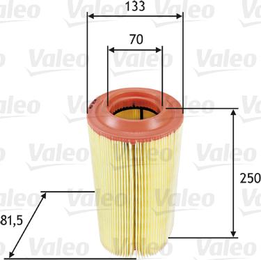 Valeo 585649 - Filtre à air cwaw.fr