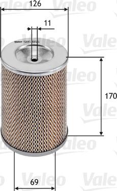 Valeo 585655 - Filtre à air cwaw.fr