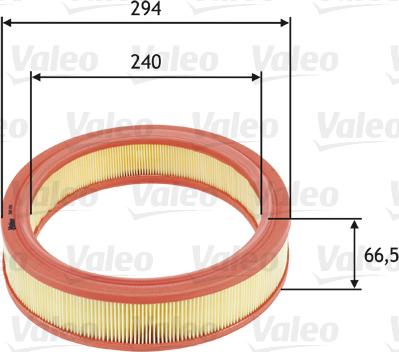 Valeo 585651 - Filtre à air cwaw.fr