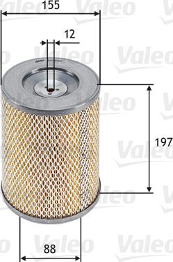 Valeo 585666 - Filtre à air cwaw.fr