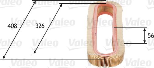 Valeo 585667 - Filtre à air cwaw.fr