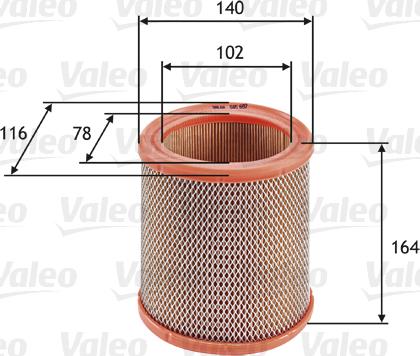 Valeo 585602 - Filtre à air cwaw.fr