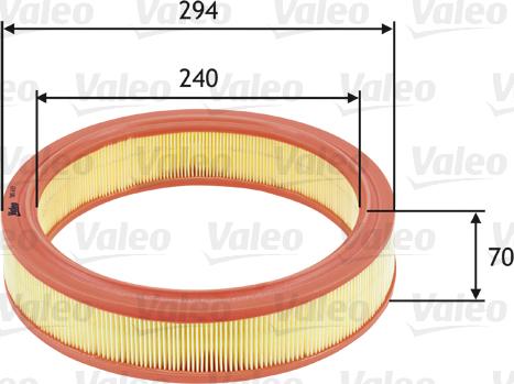 Valeo 585633 - Filtre à air cwaw.fr