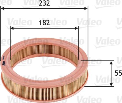 Valeo 585632 - Filtre à air cwaw.fr