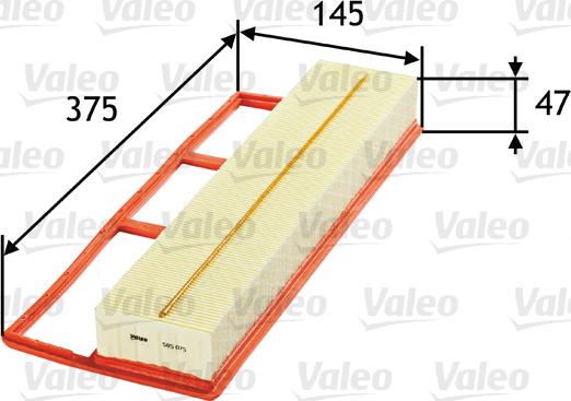 Valeo 585075 - Filtre à air cwaw.fr