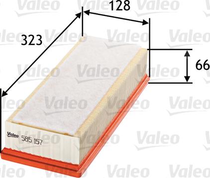 Valeo 585157 - Filtre à air cwaw.fr