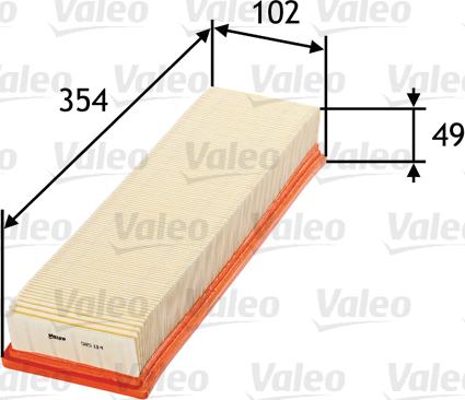 Valeo 585114 - Filtre à air cwaw.fr