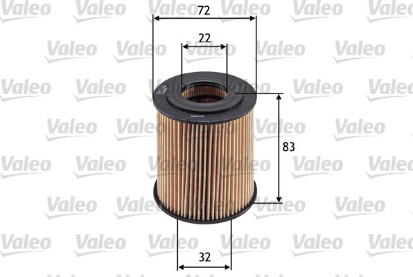 Valeo 586542 - Filtre à huile cwaw.fr