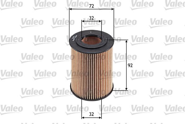 Valeo 586568 - Filtre à huile cwaw.fr