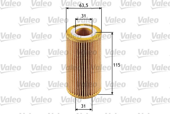 Valeo 586505 - Filtre à huile cwaw.fr