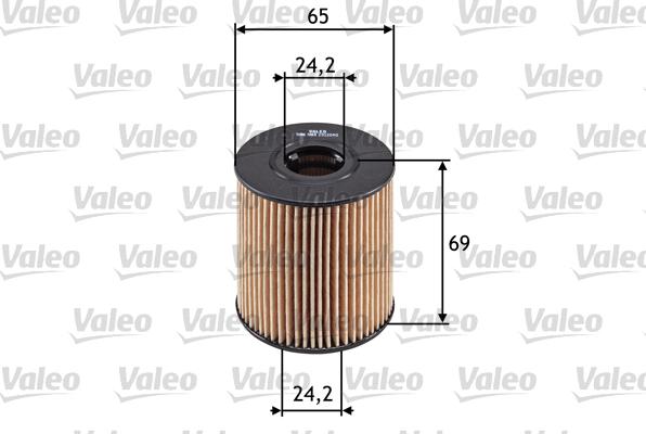 Valeo 586503 - Filtre à huile cwaw.fr