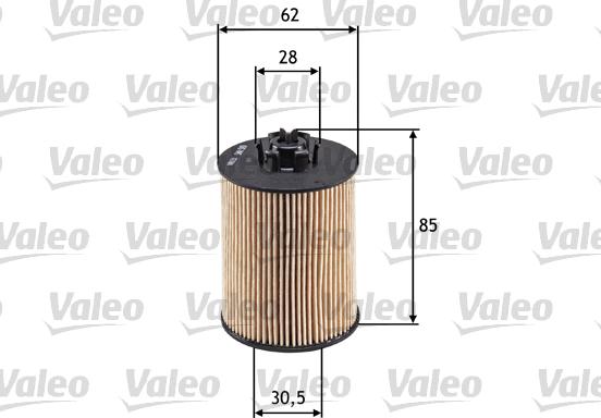 Valeo 586519 - Filtre à huile cwaw.fr