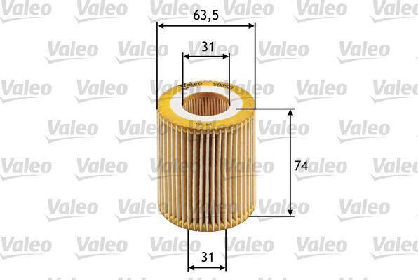 Valeo 586510 - Filtre à huile cwaw.fr