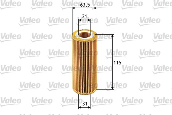 Valeo 586511 - Filtre à huile cwaw.fr