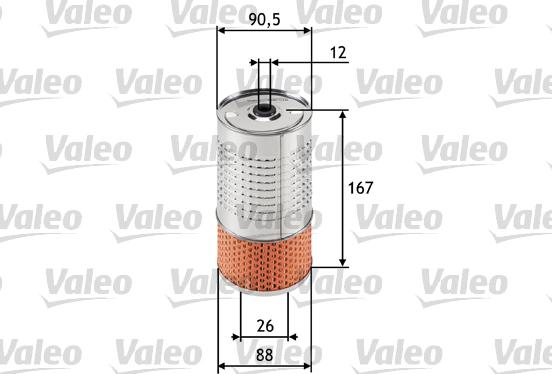 Valeo 586518 - Filtre à huile cwaw.fr