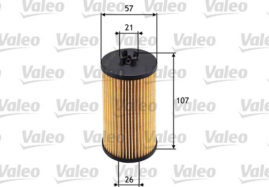 Valeo 586531 - Filtre à huile cwaw.fr