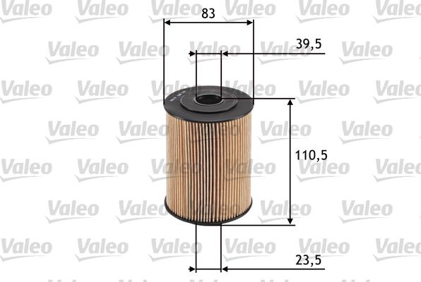 Valeo 586526 - Filtre à huile cwaw.fr