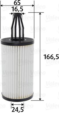 Valeo 586621 - Filtre à huile cwaw.fr