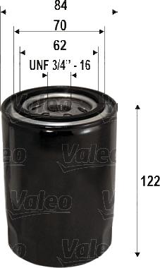 Valeo 586117 - Filtre à huile cwaw.fr