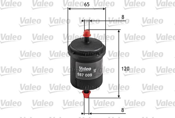 Valeo 587009 - Filtre à carburant cwaw.fr