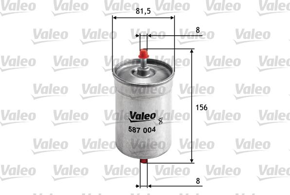 Valeo 587004 - Filtre à carburant cwaw.fr