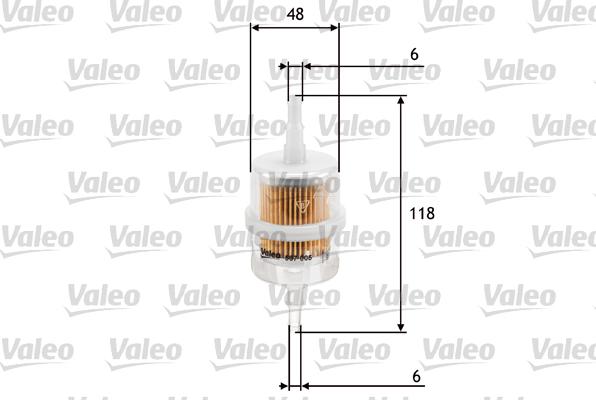 Valeo 587005 - Filtre à carburant cwaw.fr