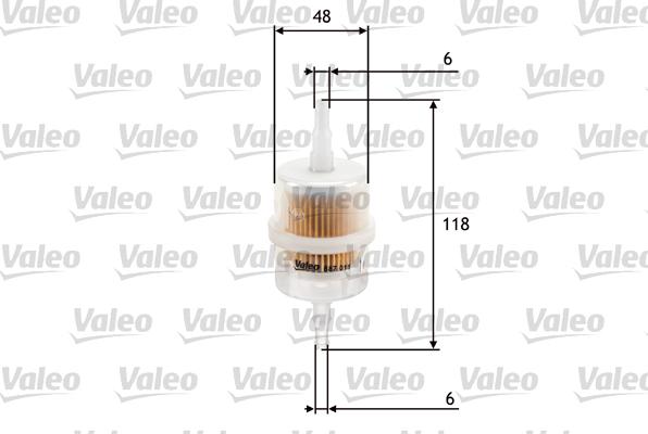 Valeo 587011 - Filtre à carburant cwaw.fr