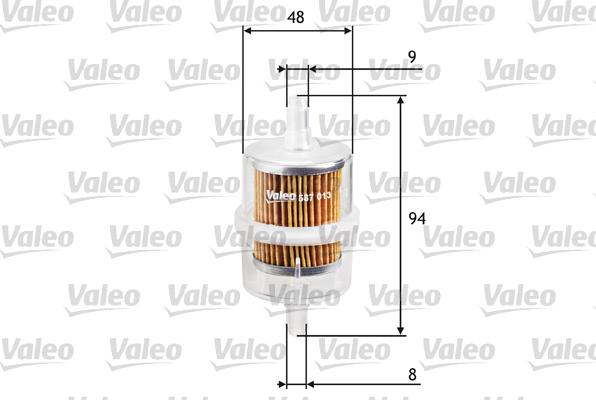 Valeo 587013 - Filtre à huile cwaw.fr